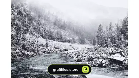 اکشن فتوشاپ افکت زمستان Winter Photoshop Actions