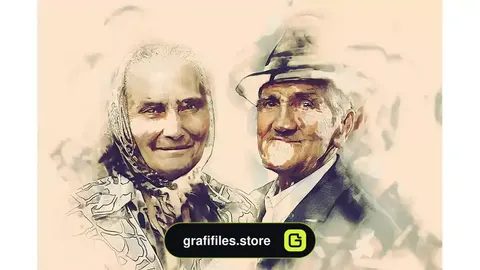 اکشن فتوشاپ افکت هنر مدرن Modern Art Photoshop Action