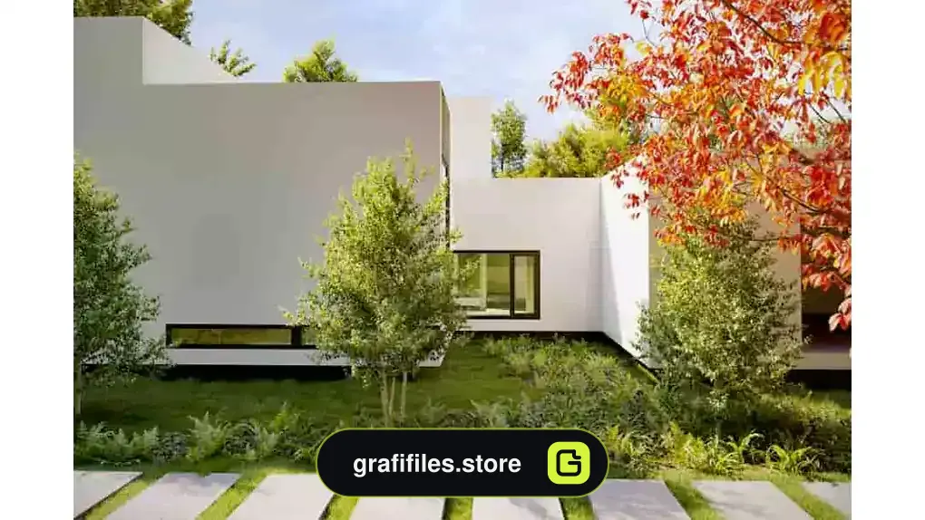 مدل سه بعدی درخت پاییزی از Maxtree – کالکشن 49