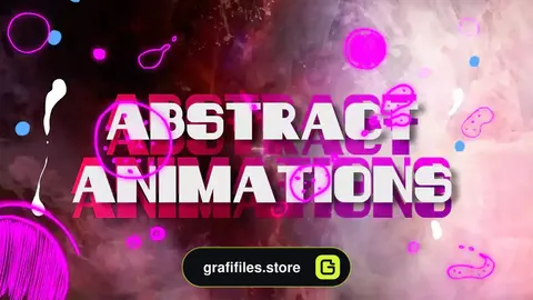 پروژه افترافکت انیمیشن انتزاعی Abstract Animations Pack 01