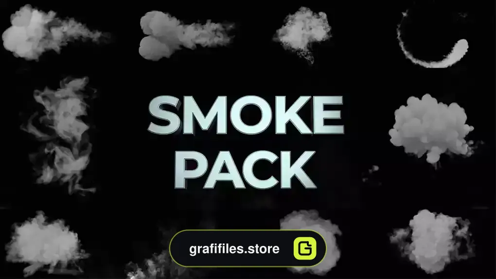 پروژه افترافکت دود اکشن Action Smoke Pack