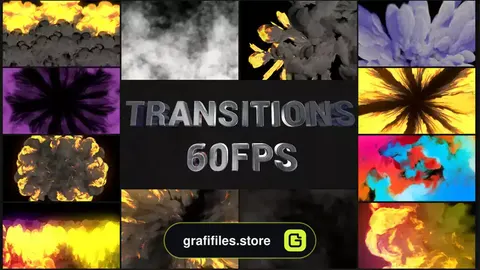 ترانزیشن افترافکت جلوه های ویژه اکشن Action VFX Transitions