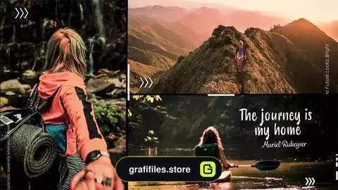 پروژه افترافکت افتتاحیه مولتی اسکرین Adventure Multi Screen Video Opener