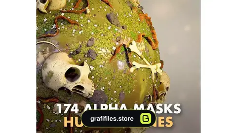 آلفا ماسک استخوان انسان Alpha Masks of Human Bones