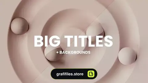 پروژه افترافکت تایتل Backs + Titles V.1