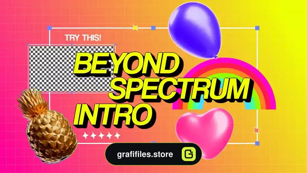 پروژه افترافکت اینترو Beyond Spectrum Intro