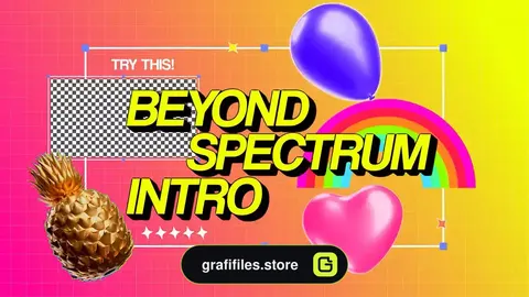 پروژه افترافکت اینترو Beyond Spectrum Intro
