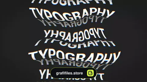 پروژه افترافکت تایپوگرافی Chaotic Typography