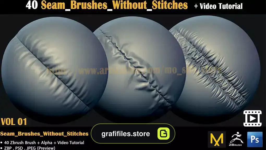 براش زیبراش پارچه Cloth Brushes