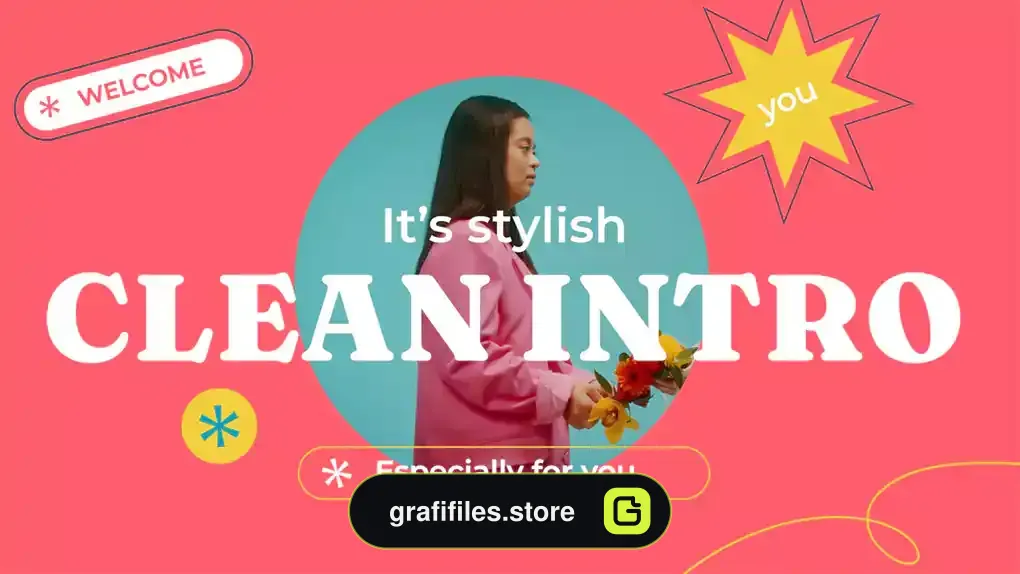 پروژه افترافکت اینترو داینامیک رنگارنگ Colorful Dynamic Intro
