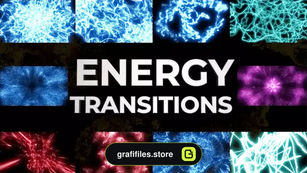 فوتیج ذرات انرژی رنگارنگ Colorful Energy Particle Burst Pack