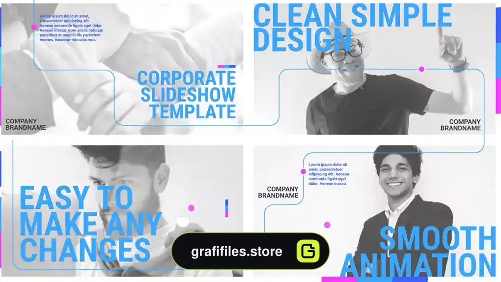 پروژه افترافکت اسلایدشو شرکتی Corporate Slideshow