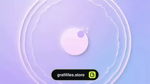 پروژه لوگو موشن افترافکت Creamy Vivid Logo
