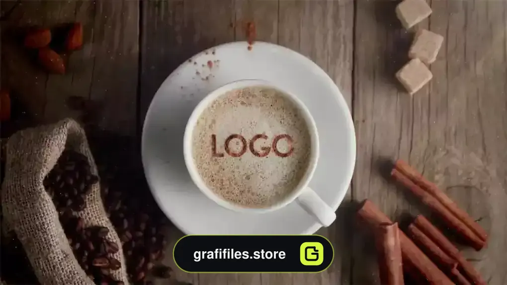 پروژه افترافکت وله قهوه Creative Coffee Opener