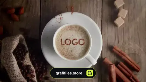 پروژه افترافکت وله قهوه Creative Coffee Opener