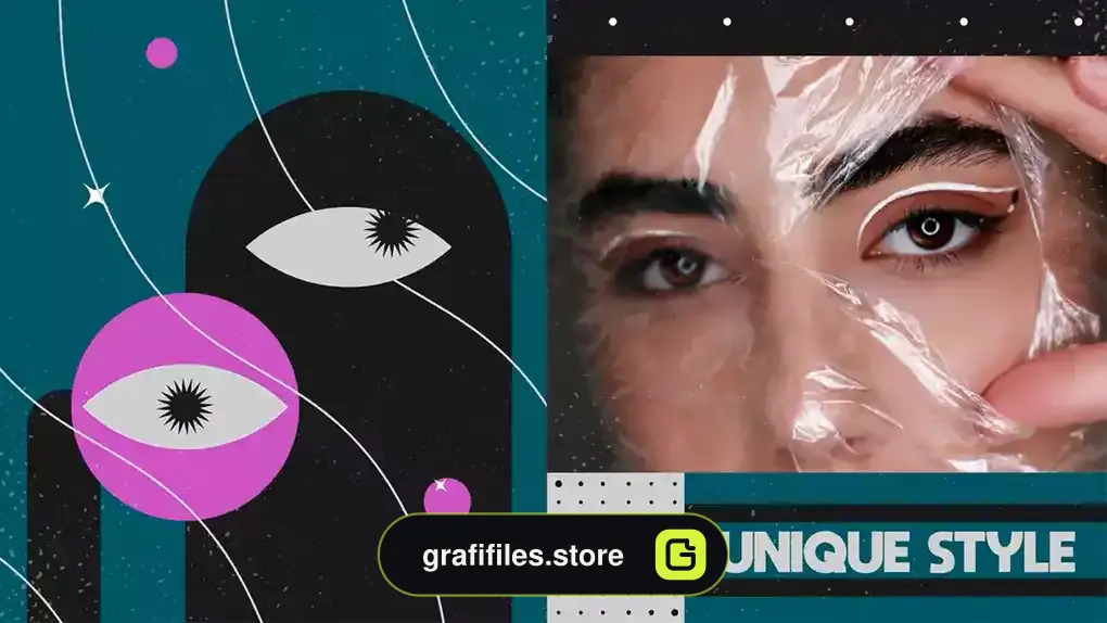 پروژه افترافکت اسلایدشو Creative Eyes Slideshow