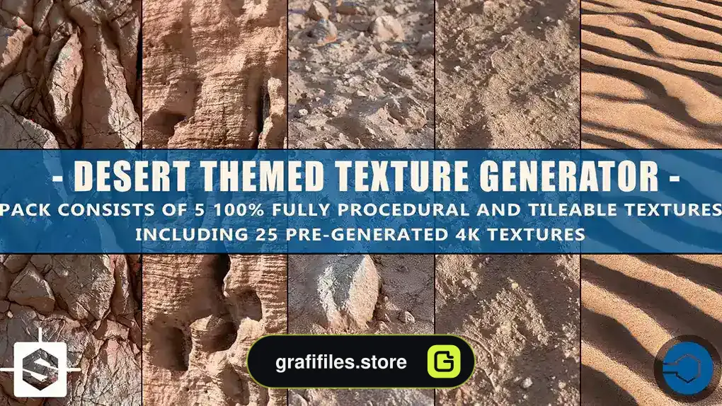 تکسچر بیابان Desert Themed Texture
