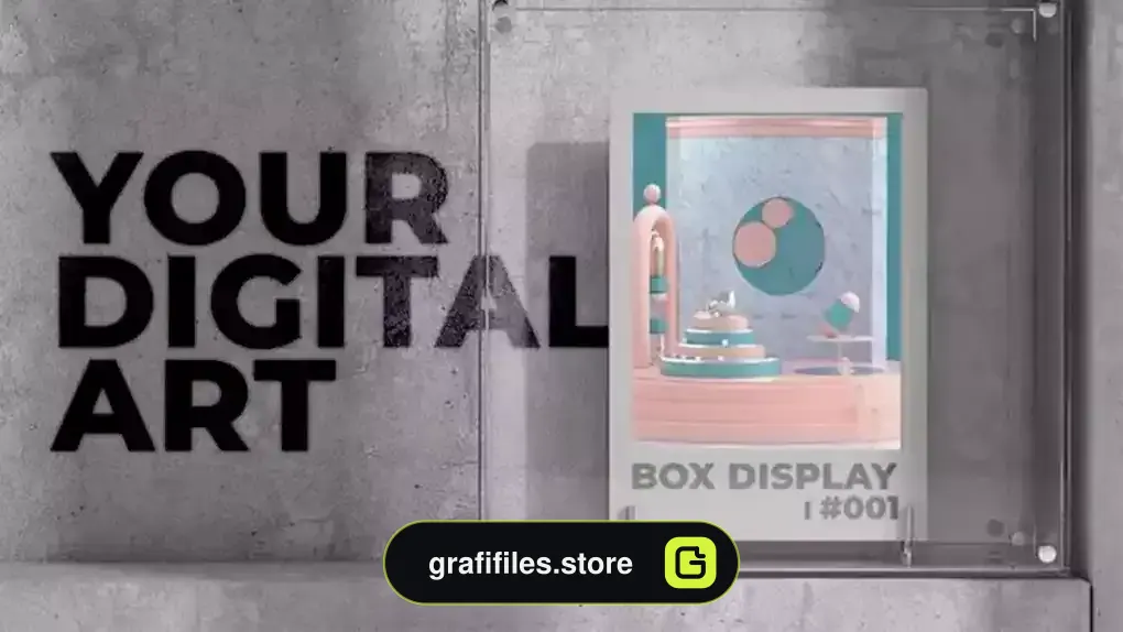 پروژه افترافکت Display Box