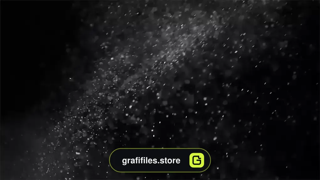 فوتیج ذرات گرد و غبار معلق در هوا Dust Particles Floating In Air