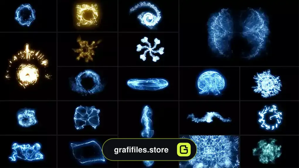 فوتیج انفجار انرژی Energy Explosions Pack
