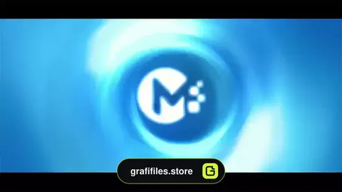 پروژه افترافکت لوگو گرداب انرژی Energy Whirl Logo