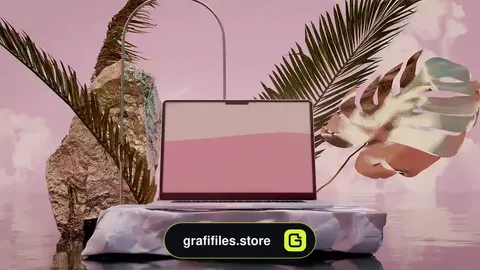 پروژه افترافکت کیت موکاپ فانتزی دستگاه Fantasy Device Mockup Kit