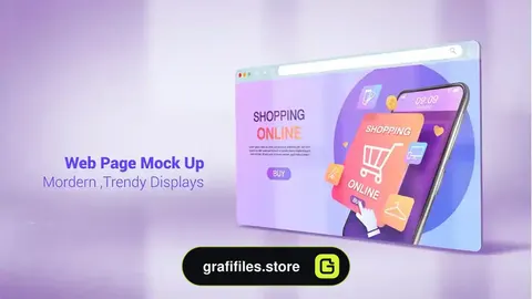 پروژه افترافکت Floating Window Mockups