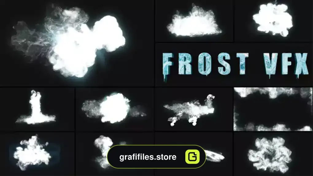 پروژه افترافکت جلوه ویژه یخبندان Frost VFX