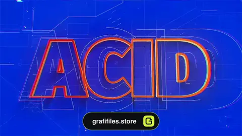 پروژه افترافکت لوگو گلیچ Glitch Logo Animation