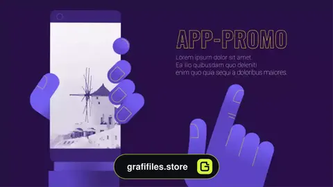 پروژه افترافکت معرفی اپلیکیشن In Good Hands App Promo