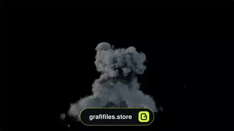 فوتیج آلفا انفجار Medium Size Explosion On Alpha