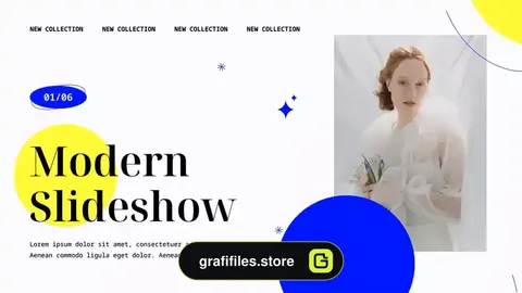 پروژه افترافکت اسلایدشو پرزنتیشن مدرن Modern Slideshow Presentation