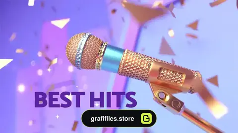 پروژه افترافکت ویژوالایزر موزیک Music Show