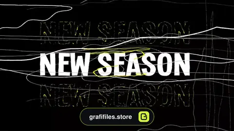 پروژه افترافکت تایتل و زیرنویس فصل جدید New Season Titles & Lower Thirds
