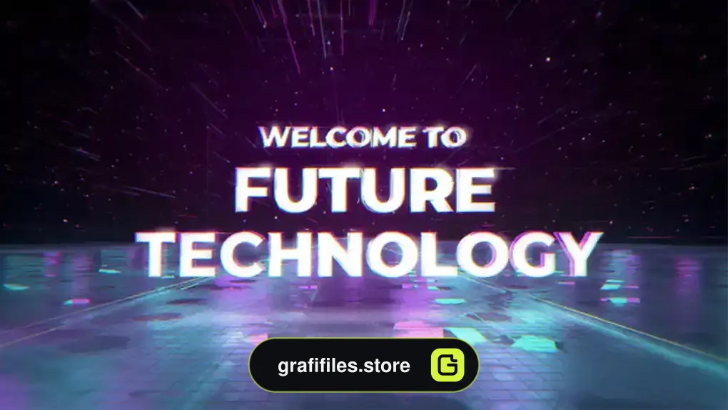 پروژه افترافکت متاورس تکنولوژی دیجیتال NFT Metaverse Digital Technology Project