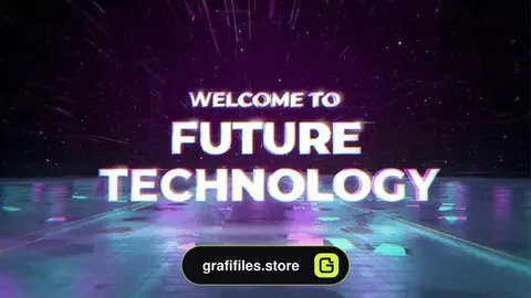 پروژه افترافکت متاورس تکنولوژی دیجیتال NFT Metaverse Digital Technology Project