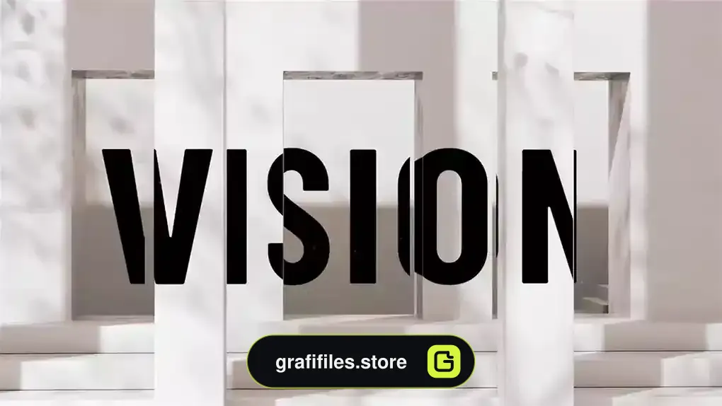 پروژه افترافکت تایپوگرافی Optical Illusion Typography