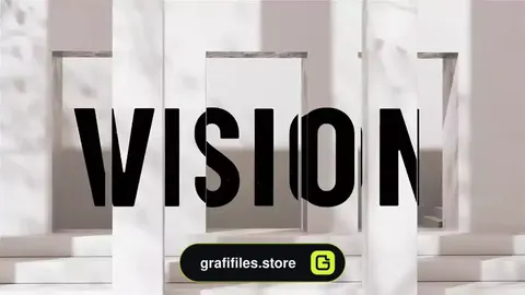 پروژه افترافکت تایپوگرافی Optical Illusion Typography