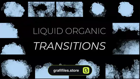 ترانزیشن افترافکت سیال ارگانیک Organic Liquid Transitions