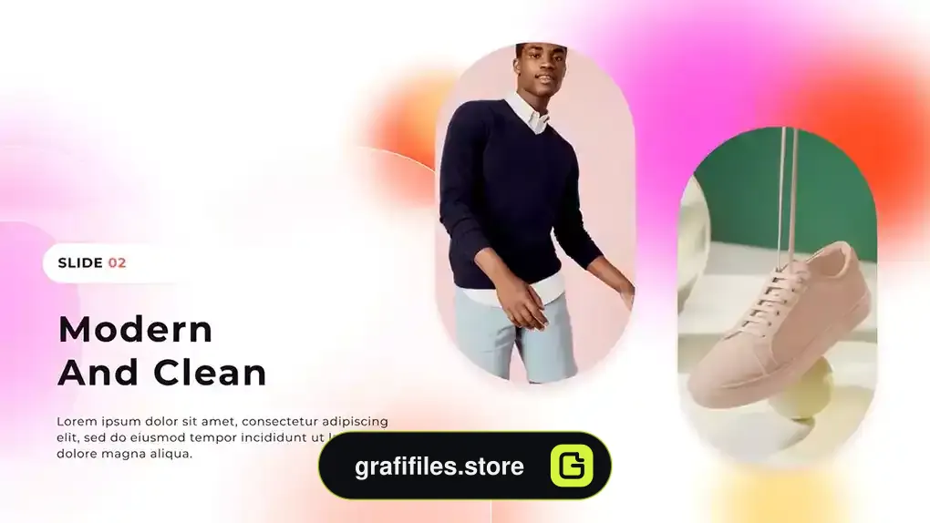 پروژه افترافکت اسلایدشو Pastel Color Slideshow