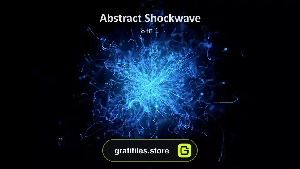 فوتیج امواج انرژی پلاسما Plasma Energy Shockwaves Pack