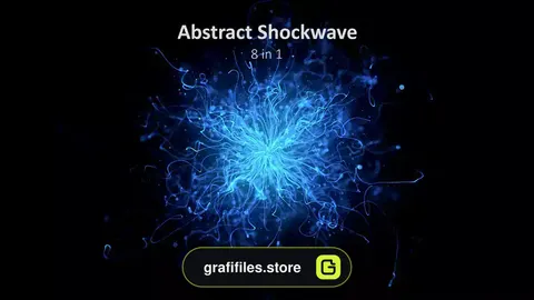 فوتیج امواج انرژی پلاسما Plasma Energy Shockwaves Pack