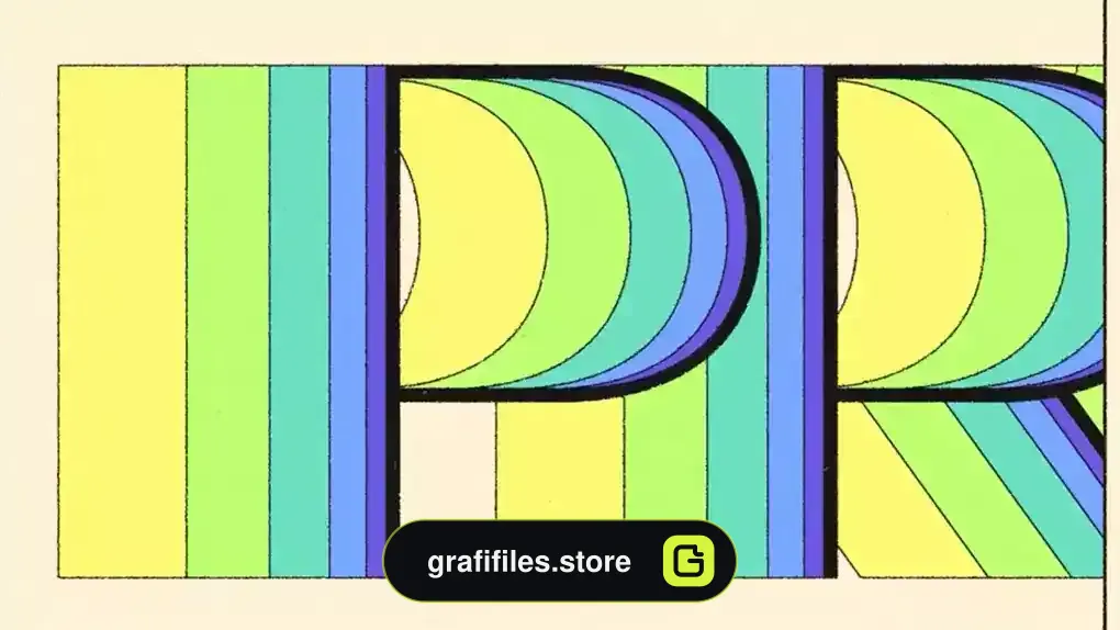 پروژه افترافکت نمایش لوگو Printed Logo & Title Opener