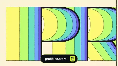 پروژه افترافکت نمایش لوگو Printed Logo & Title Opener
