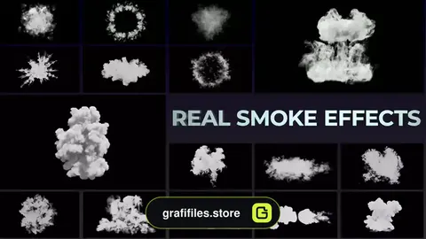 پروژه افترافکت دود واقعی Real Smoke Effects