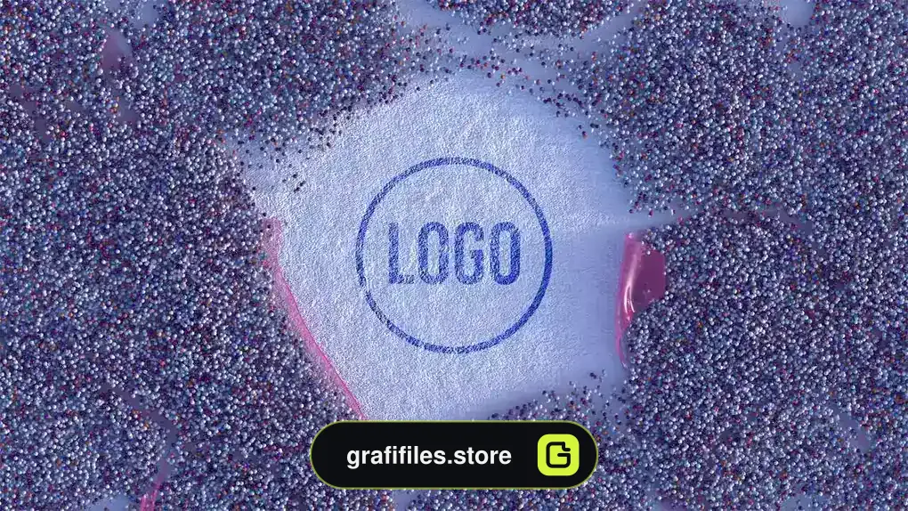 پروژه لوگو موشن افترافکت Rubber Ball Logo