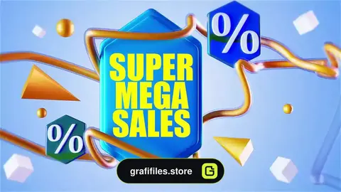 پروژه افترافکت تیزر تبلیغاتی فروش ویژه Sale Promo