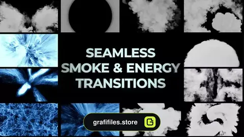 ترانزیشن افترافکت دود و انرژی Seamless Smoke And Energy Transitions