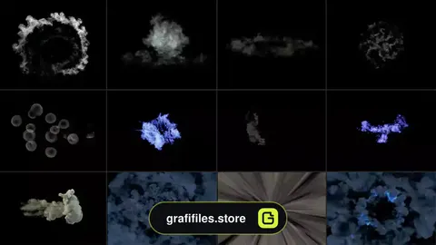 فوتیج افکت دود Smoke Effects Pack