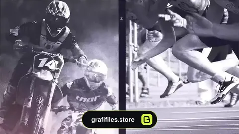 پروژه افترافکت اسلایدشو ورزشی قدیمی Sports History Slideshow